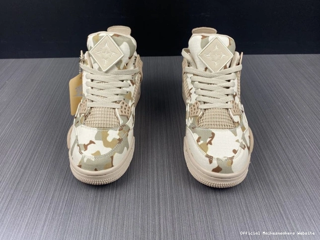 Official Maikesneakers Air 4 DJ1193-200 Jordan x Aleali May Camo 0728